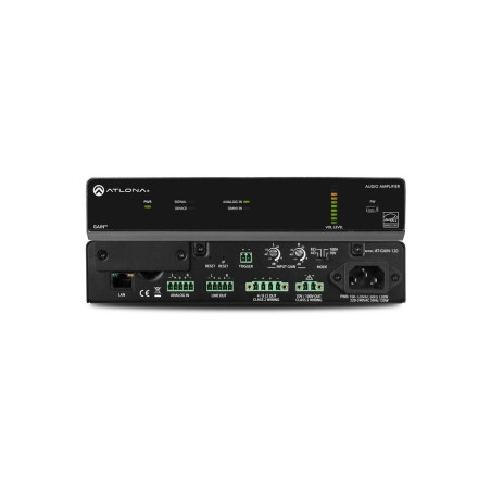Atlona 120W Amplifier, 4/8 Ohm x2 - AT-GAIN-120